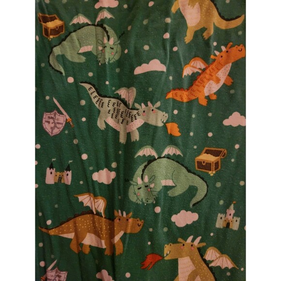 Little Sleepies Dragon Dreamland 18-24 Month Zippy Pajamas - Picture 3 of 5